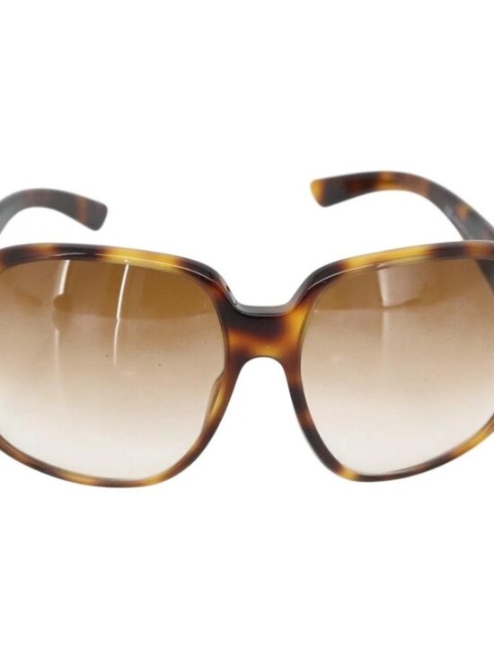 GUCCI Tortoise Pattern Sunglasses Plastic Brown Auth BA13260 main image 12